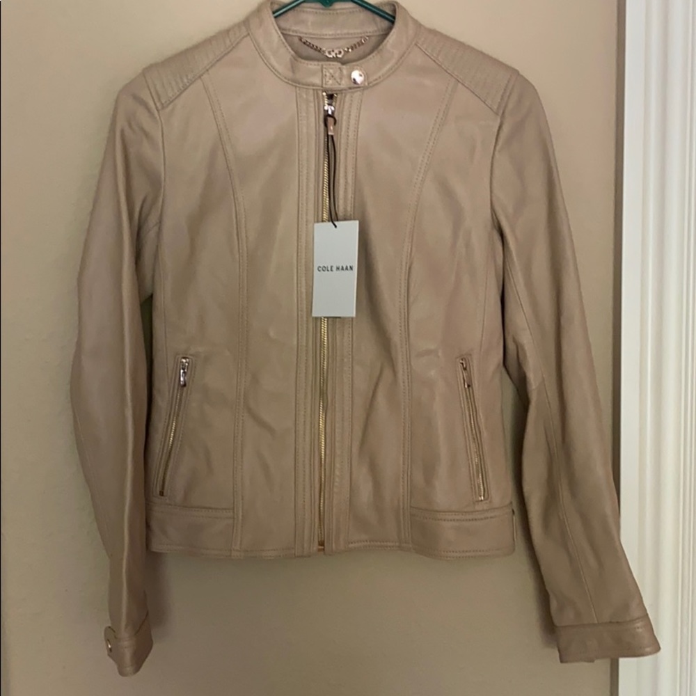 Cole Haan Leather Jacket